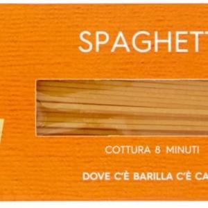 Spaghetti Barilla pâtes semolla de blé entier, 500 gr.
