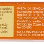 Spaghetti Barilla pâtes semolla de blé entier, 500 gr.
