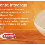 Spaghetti Barilla pâtes semolla de blé entier, 500 gr.
