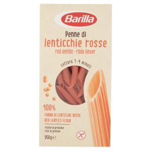 Penne aux lentilles rouges, Barilla, 250 g