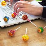 Chupa Chups, Packung mit 150 Stück, verschiedene Geschmacksrichtungen, Erdbeere, Sahne-Brombeere, Vanille, Cola, Himbeere, Kirsche, Orange
