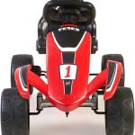 Go-Kart avec pédales pour enfants, Feber, rouge et noir