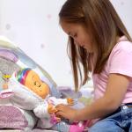 CRY BABIES First Emotions Dreamy, Bambola Interattiva con Movimenti e Versi da Bambino, Gioco per Bambine e Bambini +3 anni