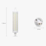 Lampe LED, R7S 78 mm, 4.9 Watt, 220-240V, 3000K, 500 lumen