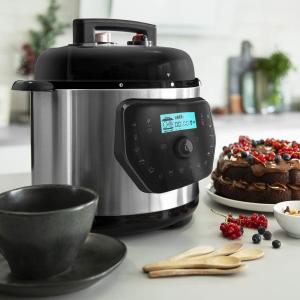 OLLA GM H DELUXE Pentola a pressione elettrica, Robot da cucina multifunzione che cucina per te qualsiasi piatto in tempi record