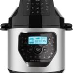 Pentola programmabile con friggitrice ad aria e bilancia, Olla GM H Deluxe Fry, robot da cucina multifunzione, 6 litri,