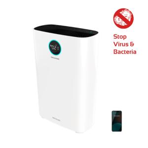 Purificatore aria, TOTALPURE 7500 CONNECTED, con carbonio attivo, rimuove virus negli ambienti