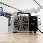 Generatore di ozono, TOTALPURE 4000 120W, 2 in 1 e ionizzatore per aria, acqua e cibo, rimuove virus, Cecotec