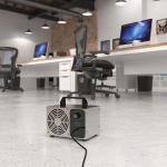 Generatore di ozono, TOTALPURE 4000 120W, 2 in 1 e ionizzatore per aria, acqua e cibo, rimuove virus, Cecotec