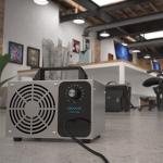 Generatore di ozono, TOTALPURE 4000 120W, 2 in 1 e ionizzatore per aria, acqua e cibo, rimuove virus, Cecotec