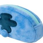 Astuccio in peluche scuola elementare media, bambina, Stitch Disney, 20x9x5cm tessuto felpato