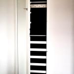 Kleiderschrank, Schmuckkästchen, Modeschmuck, zum Aufhängen, mit Spiegel, Wandbefestigung 119 x 35 x 9 cm