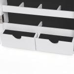 Kleiderschrank, Schmuckkästchen, Modeschmuck, zum Aufhängen, mit Spiegel, Wandbefestigung 119 x 35 x 9 cm
