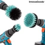 Bürste zur einfachen Reinigung von Rollläden, Felgen, Teppichen, 3er-Set Bürsten