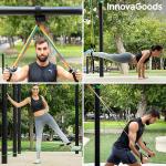 Bande Elastiche Elastici Fitness Set di 5 Fasce di Resistenza di Palestra in Casa