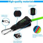Bande Elastiche Elastici Fitness Set di 5 Fasce di Resistenza di Palestra in Casa