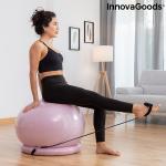 Gymball palla da ginnastica con fasce elastiche per yoga e fitness