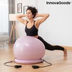 Gymball palla da ginnastica con fasce elastiche per yoga e fitness