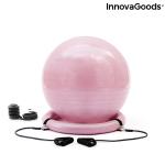 Gymball palla da ginnastica con fasce elastiche per yoga e fitness