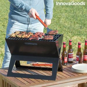 Relax Days Grill pieghevole, 45 cm, colore nero