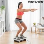Plateforme vibrante avec accessoires pour les exercices de fitness.