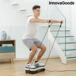 Plateforme vibrante avec accessoires pour les exercices de fitness.