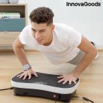 Plateforme vibrante avec accessoires pour les exercices de fitness.