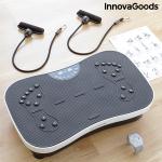 Plateforme vibrante avec accessoires pour les exercices de fitness.