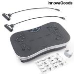 Plateforme vibrante avec accessoires pour les exercices de fitness.