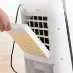 Climatiseur évaporatif écologique, sans ventilateur, ioniseur, ventilateur, refroidisseur et humidificateur, avec lampes LED