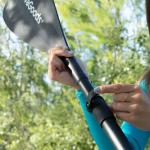 Stand Up Paddling gonfiabile Kaddle InnovaGoods, Tavola da Paddle, completo di sedile, remi, pompa, borsa, 10.5', 320 x 82 x 15 cm