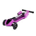 Monopattino Trottinette 3 Ruote per Bambini 3 a 14 anni con luci musica e vapore, colore rosa