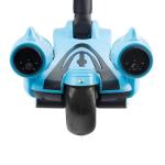 Monopattino Trottinette 3 Ruote per Bambini 3 a 14 anni con luci musica e vapore, colore blu