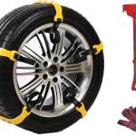 Fascette antiscivolo, anti slittamento, per neve, catene da neve, universali, pneumatici da 165mm A 275mm, riutilizzabile, confeziona da 6 pezzi