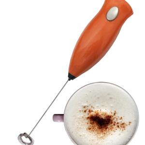 Frullino montalatte per schiuma cappuccino latte al cioccolato, crea una schiuma perfetta