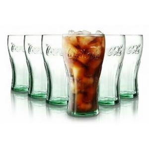 Bicchiere Coca-Cola Kontur 0,30 L tarato – Vetro con rilievo, lavabile in lavastoviglie