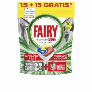 FAIRY, Detersivo lavastoviglie, Platinum Caps, Plus All In One Lemon, 30 Capsule