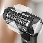 Philips 7000 Serie, Körperenthaarungsgerät für Männer, Wet&Dry, verstellbare Kämme 3-11 mm, 4D-Kopf, Laufzeit bis zu 80 min