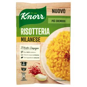 Risotto Alla Milanese, più cremoso, 175 g, Knorr
