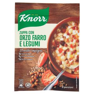 Suppe, Suppe mit Gerste, Dinkel und Hülsenfrüchten, 3 Portionen, 120 g, Knorr