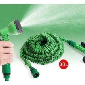 Tubo acqua Magic Hose, estensione fino a 30 metri, allungabile con la pressione dell'acqua