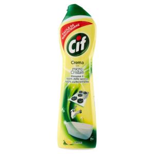 Cif Crema con Micro-Cristalli rimuove il 100% dello sporco più ostinato