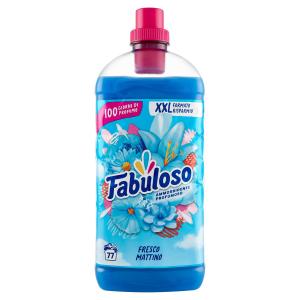 Fabuloso ammorbidente blu, 77 lavaggi, fresco mattino