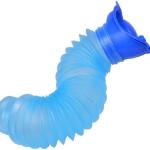 Bottiglia portatile per urina, urinatoio, pipi, da viaggio, vasino per urina con imbuto per uomo unisex donna bambini, colore blu