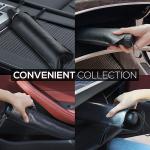 Ombrello parasole per Auto, parasole parabrezza anteriore, pieghevole, 140 x 79 cm, nero