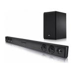 Lg Home Theatre Soundbar Audio 2,1 300W Subwoofer senza fili Bluetooth USB - SJ3