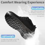 Scarpe Antinfortunistiche Uomo Donna Scarpe da Lavoroleggere Alte Comode Scarpe Sicurezza