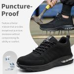 Scarpe Antinfortunistiche Uomo Donna Scarpe da Lavoroleggere Alte Comode Scarpe Sicurezza