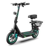 BOGIST Honey whale M5 Pro con pneumatici da 12 pollici, motore da 500W 11Ah, monopattino elettrico pieghevole con sedile e portapacchi