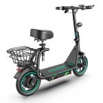 BOGIST Honey whale M5 Pro con pneumatici da 12 pollici, motore da 500W 11Ah, monopattino elettrico pieghevole con sedile e portapacchi